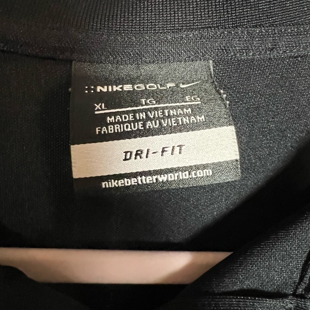 Nike Black Polo Shirt Classic Design - Picture 3 of 3